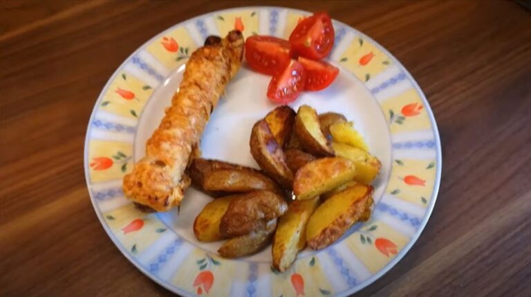 Bratwurst im Blätterteig