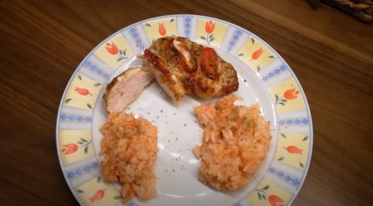 Hähnchenbrustfilet mit Tomate Mozzarella
