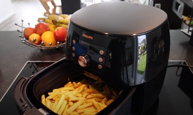 Pommes aus der Heißluftfritteuse