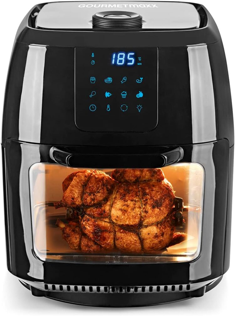 Gourmetmaxx Heißluft Fritteuse Digital 9 In 1 Gourmetmaxx Heißluft Fritteuse digital 9 in 1