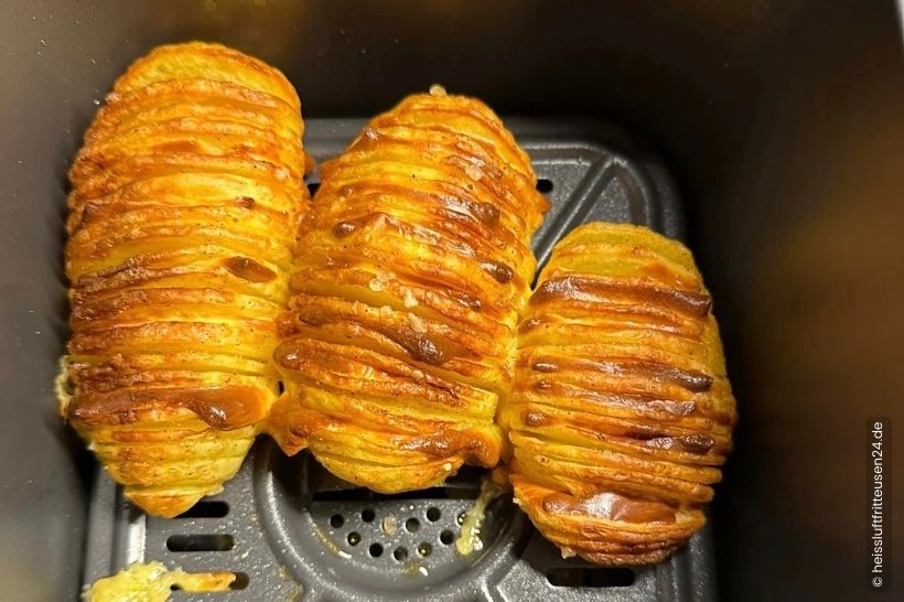 Fächerkartoffeln aus der Heißluftfritteuse